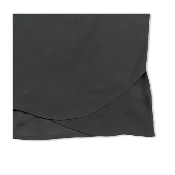 Maurices Black V Neck Sleeveless Blouse - Picture 3 of 6